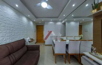 Apartamento com 2 dormitórios à venda, 55 m² por r$ 318.000,00 - vila alpina - são paulo/sp