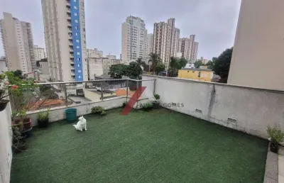 Cobertura com 2 dormitórios à venda, 90 m² por r$ 600.000,00 - centro - santo andré/sp