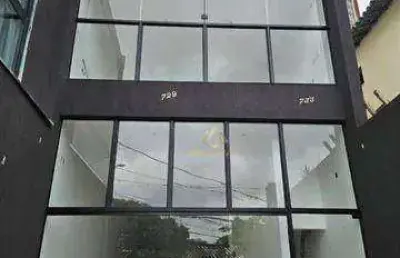 Salão, 210 m² - venda por r$ 2.000.000,00 ou aluguel por r$ 14.100,00/mês - jardim - santo andré/sp