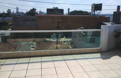 Cobertura com 3 dormitórios à venda, 96 m² por r$ 530.000,00 - vila américa - santo andré/sp