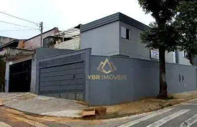 Sobrado com 2 dormitórios à venda, 85 m² por r$ 456.000,00 - vila guarani - santo andré/sp