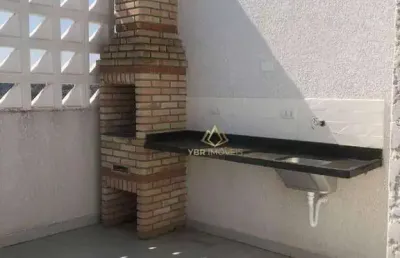 Cobertura com 2 dormitórios à venda, 88 m² por r$ 530.000,00 - parque das nações - santo andré/sp