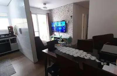 Apartamento com 3 dormitórios à venda, 87 m² por r$ 477.000,00 - parque são vicente - mauá/sp