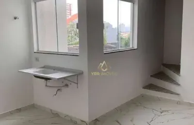 Cobertura com 2 dormitórios à venda, 104 m² por r$ 630.000,00 - santa maria - santo andré/sp