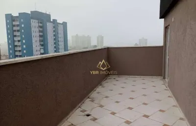 Cobertura com 3 dormitórios à venda, 106 m² por r$ 420.000,00 - jardim jamaica - santo andré/sp