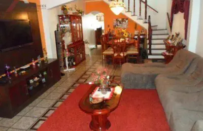 Sobrado com 4 dormitórios à venda, 313 m² por r$ 796.000,00 - parque marajoara - santo andré/sp