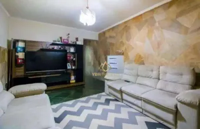 Sobrado com 3 dormitórios à venda, 276 m² por r$ 560.000,00 - vila scarpelli - santo andré/sp