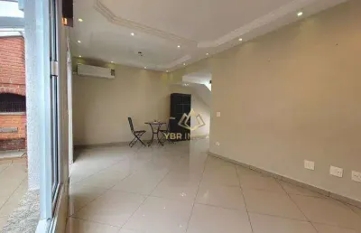 Sobrado com 3 dormitórios à venda, 130 m² por r$ 640.000,00 - vila valparaíso - santo andré/sp