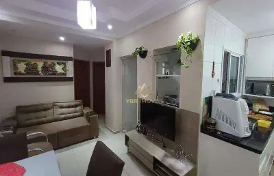 Apartamento com 2 dormitórios à venda, 46 m² por r$ 275.000,00 - jardim alvorada - santo andré/sp