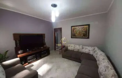 Sobrado com 3 dormitórios à venda, 200 m² por r$ 800.000,00 - vila pires - santo andré/sp