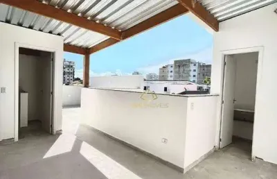 Cobertura com 2 dormitórios à venda, 110 m² por r$ 690.000,00 - santa maria - santo andré/sp