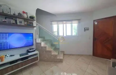 Sobrado com 3 dormitórios à venda, 146 m² por r$ 930.000,00 - vila guiomar - santo andré/sp