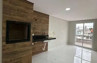 Cobertura com 2 dormitórios à venda, 120 m² por r$ 583.000,00 - vila linda - santo andré/sp