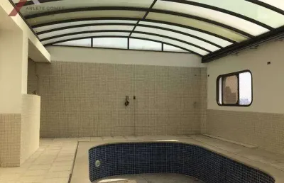 Cobertura com 2 dormitórios, 624 m² - venda por r$ 3.180.000,00 ou aluguel por r$ 18.300,00/mês - jardim anália franco - são paulo/sp