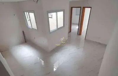 Cobertura com 2 dormitórios à venda, 78 m² por r$ 480.000,00 - vila assunção - santo andré/sp
