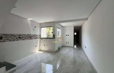 Cobertura com 2 dormitórios à venda, 110 m² por r$ 550.000,00 - vila alzira - santo andré/sp