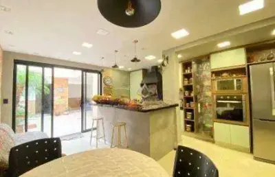 Sobrado com 3 dormitórios à venda, 256 m² por r$ 1.250.000,00 - vila floresta - santo andré/sp