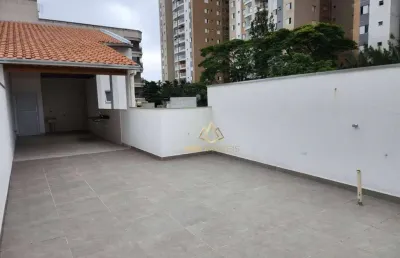 Cobertura com 3 dormitórios à venda, 163 m² por r$ 950.000,00 - campestre - santo andré/sp