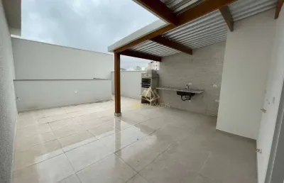 Cobertura com 2 dormitórios à venda, 106 m² por r$ 620.000,00 - santa maria - santo andré/sp