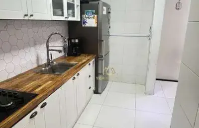Apartamento com 2 dormitórios à venda, 64 m² por r$ 487.600 - jardim - santo andré/sp