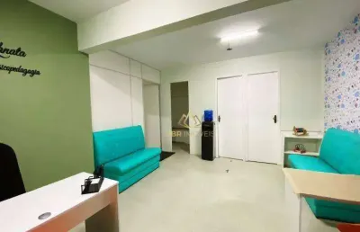 Sala para alugar, 47 m² por r$ 1.262,00/mês - centro - santo andré/sp