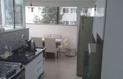Apartamento com 2 dormitórios à venda, 86 m² por r$ 477.000 - vila valparaíso - santo andré/sp