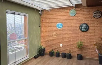 Cobertura com 3 dormitórios à venda, 103 m² por r$ 684.000 - casa branca - santo andré/sp