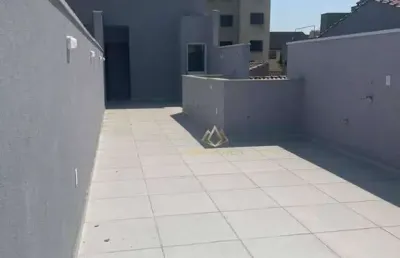 Cobertura com 2 dormitórios à venda, 120 m² por r$ 530.000,00 - vila humaitá - santo andré/sp