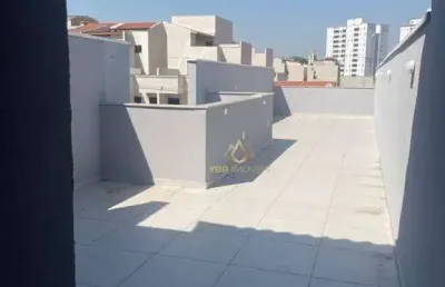 Cobertura com 2 dormitórios à venda, 124 m² por r$ 515.000,00 - vila humaitá - santo andré/sp