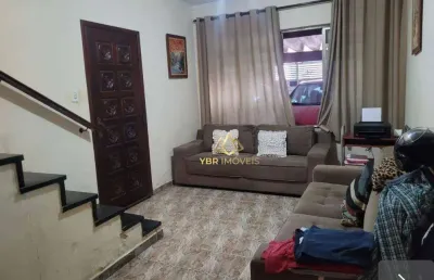 Casa com 4 dormitórios à venda, 196 m² por r$ 584.000,00 - vila floresta - santo andré/sp