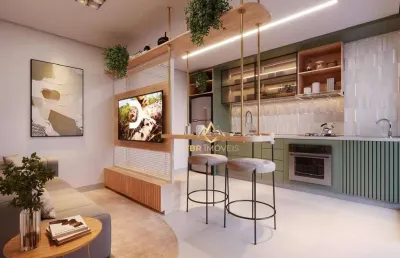 Apartamento com 2 dormitórios à venda por r$ 465.000 - parque são vicente - mauá/sp