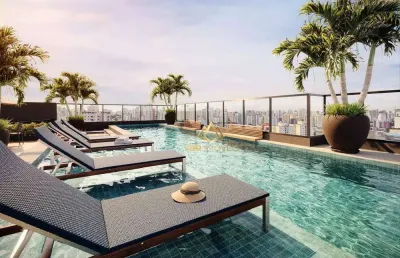 Apartamento com 2 dormitórios à venda, 41 m² por r$ 470.000 - parque são vicente - mauá/sp