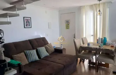 Cobertura com 2 dormitórios à venda, 86 m² por r$ 370.470 - nova petrópolis - são bernardo do campo/sp