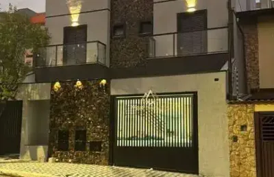 Cobertura com 2 dormitórios à venda, 97 m² por r$ 617.000,00 - utinga - santo andré/sp