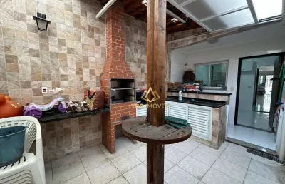 Sobrado com 3 dormitórios à venda, 113 m² por r$ 590.000,00 - vila valparaíso - santo andré/sp
