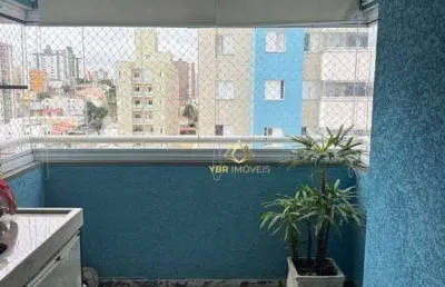 Apartamento com 2 dormitórios à venda, 60 m² por r$ 487.600 - vila valparaíso - santo andré/sp