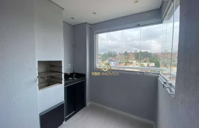 Apartamento com 2 dormitórios, 57 m² - venda por r$ 445.000,00 ou aluguel por r$ 3.280,00/mês - vila tibiriçá - santo andré/sp