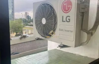 Sala para alugar, 120 m² por r$ 4.300/mês - vila bastos - santo andré/sp