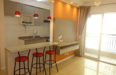 Apartamento com 2 dormitórios, 56 m² - venda por r$ 450.000 ou aluguel por r$ 3.370/mês - planalto - são bernardo do campo/sp