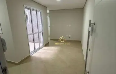 Apartamento com 2 dormitórios à venda, 58 m² por r$ 371.000 - vila linda - santo andré/sp