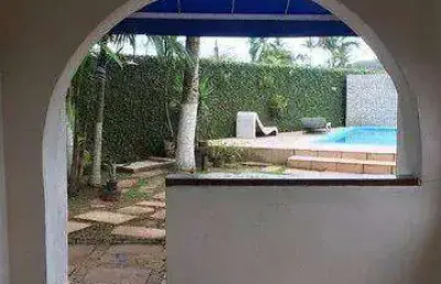 Sobrado com 5 dormitórios à venda, 260 m² por r$ 944.000,00 - balneário praia do pernambuco - guarujá/sp
