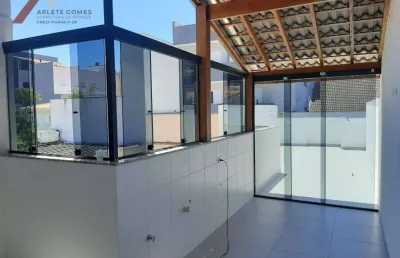 Cobertura com 2 dormitórios à venda, 118 m² por r$ 615.000,00 - jardim bela vista - santo andré/sp
