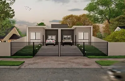 Casa com 2 quartos à venda na Rua Catarina Druszcz Gotfrid, Passauna, Araucária