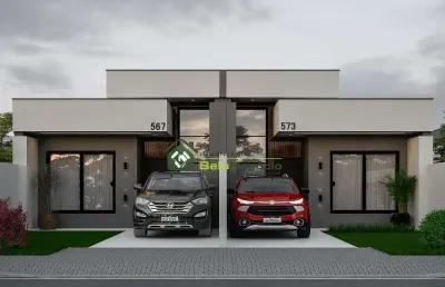 Casa com 3 quartos à venda na Rua Aloísio Lins, 567, Cachoeira, Araucária