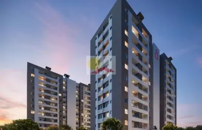 Apartamento no centro com 2 quartos para venda, 52 m²
