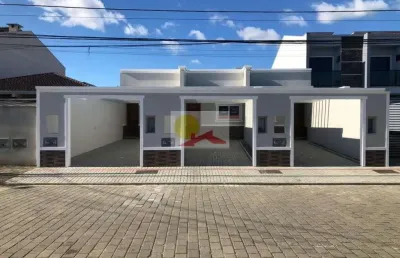 Casa geminada no joão costa com 2 quartos para venda, 76 m²