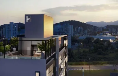 Cobertura no saguaçú com 1 quartos para venda, 70 m²