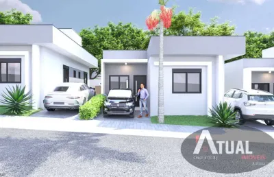 Casa á venda em condomínio  residencial - valor 440 mil - atibaia/sp