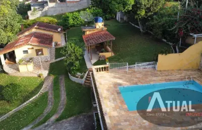 Chácara com 5 dormitórios à venda, 5000 m² por r$ 790.000 - atibaia/sp