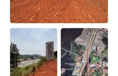 Terreno para galpão área industrial com 3,300 m² a 50 metro da fernão dias